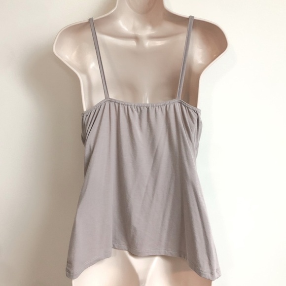 🆕 Bogari silk beaded plunging camisole tank top - Picture 4 of 11